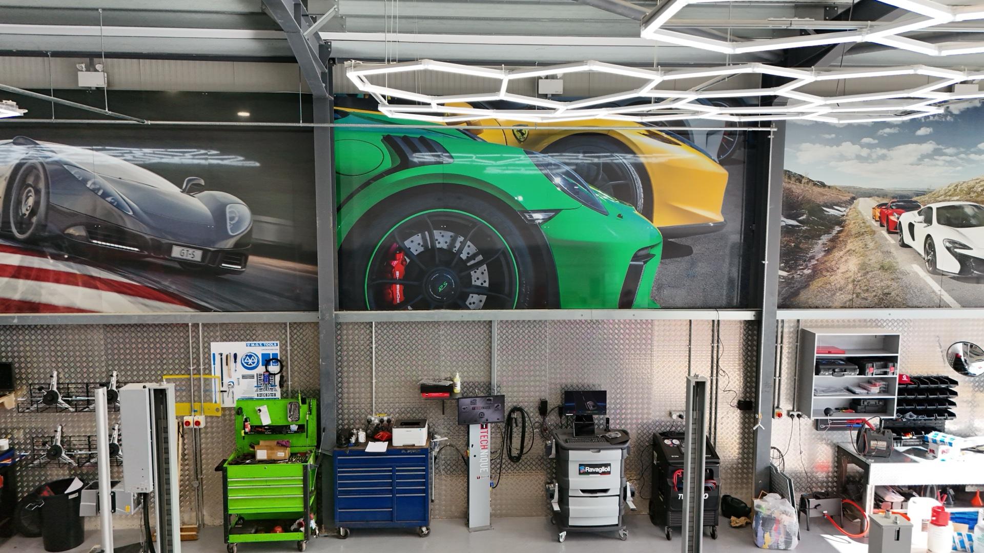 Technician inspecting a vehicle at Ignition Autocare